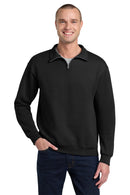 Quarter Zip Sweatshirt 50/50 Cotton-Polyester 13.3 oz | Jerzees 995MR