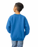 Kids Sweatshirts 50/50 Cotton-Polyester 13.3 oz | Gildan 18000B