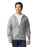 Zip-Up Hoodies 50/50 Cotton-Polyester 13.3 oz  | Gildan 18600