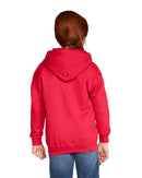 Kids Zip-Up Hoodies 50/50 Cotton-Polyester 13.3 oz | Gildan 18600B