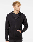 Zip-Up Hoodies 80/20 Cotton-Polyester 14.1 oz | Independent Trading Co. SS4500Z