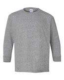 Kids Long Sleeve T-Shirt Midweight Cotton 8.8 oz | Gildan 5400B