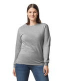Long Sleeve T-shirt Midweight Cotton 8.8 oz | Gildan 5400