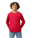Kids Long Sleeve T-Shirt Midweight Cotton 8.8 oz | Gildan 5400B