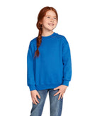 Kids Sweatshirts 50/50 Cotton-Polyester 13.3 oz | Gildan 18000B