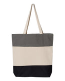 Tri-Colour Tote Bags 11L | Q-Tees Q125900