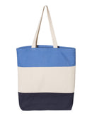 Tri-Colour Tote Bags 11L | Q-Tees Q125900