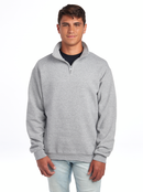 Quarter Zip Sweatshirt 50/50 Cotton-Polyester 13.3 oz | Jerzees 995MR