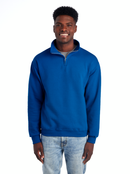 Quarter Zip Sweatshirt 50/50 Cotton-Polyester 13.3 oz | Jerzees 995MR